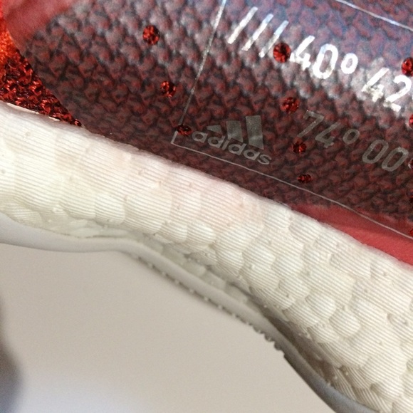 Adidas Marquee Boost Low 'Active Red' Sneakers - Picture 13 of 13